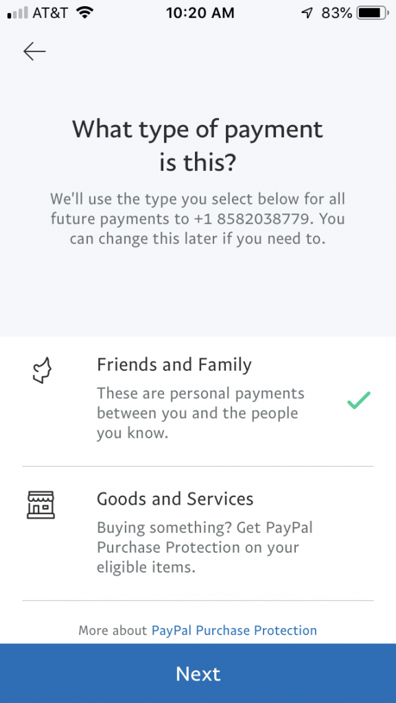 PAYPAL PAY AS FRIENDS AND FAMILY Knowledgebase Xtream